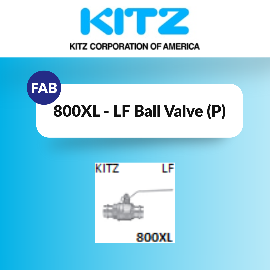 800XL - LF Brass Ball Valve - K-Press (P) - ITM