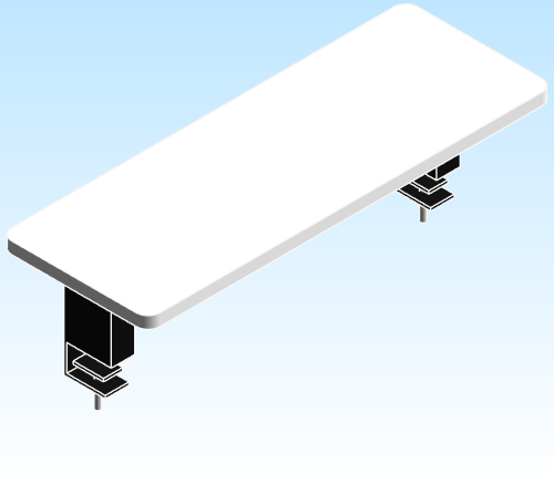 Accessories  Jarvis Desk Shelf Whiteboard