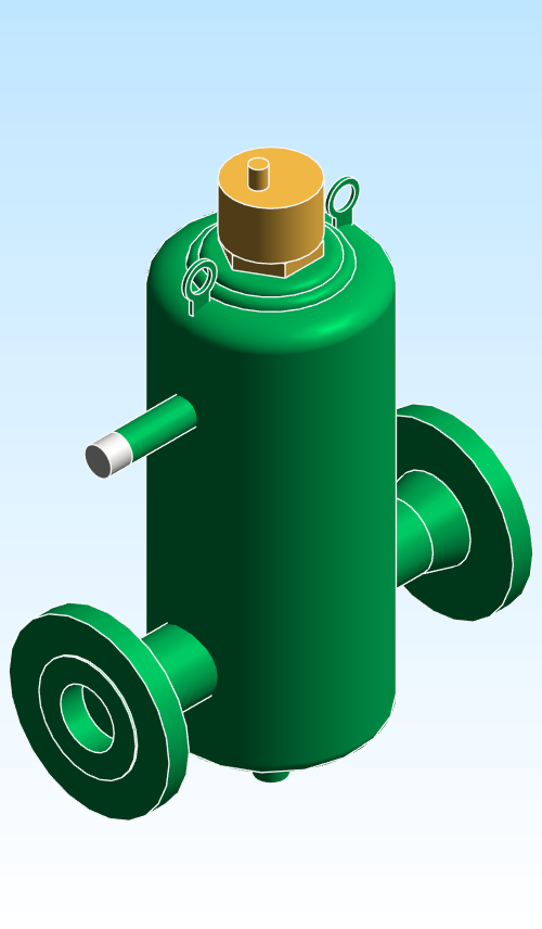 Air Separator  551 Discal Flanged Commercial Steel