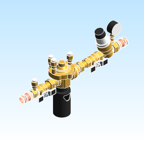 Autofill Combo CALEFFI 574 553 535