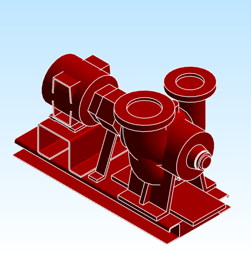 BG VSX Double Suction Split Case Pump VSC 8x10