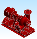 BG VSX Double Suction Split Case Pump VSCS 16x18x19