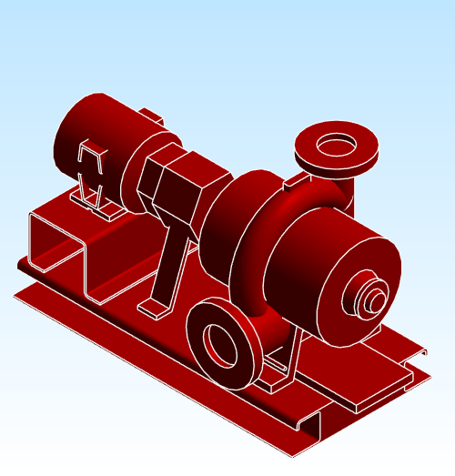 BG VSX Double Suction Split Case Pump VSCS 5x6