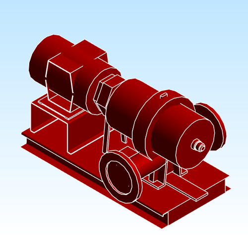 BG VSX Double Suction Split Case Pump VSH 18x20