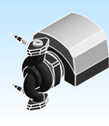 BG In Line Circulator Pump Series ecocirc XL ECM 3PH