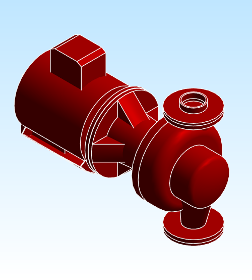 BG In Line Mounted Pump Series 60 2x2xX