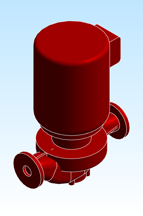 BG In Line Mounted Pump Series e 80