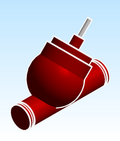BG Triple Duty Grooved Valve Straight Pattern