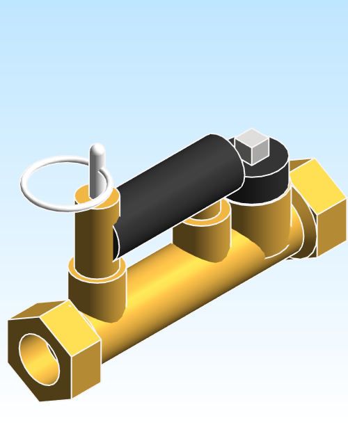 Balancing Valve QuickSetter  Brass 132
