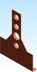 Bracket Metal HOLDRITE 109 Series N 6