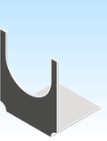 Bracket Metal HOLDRITE 120 Series 121