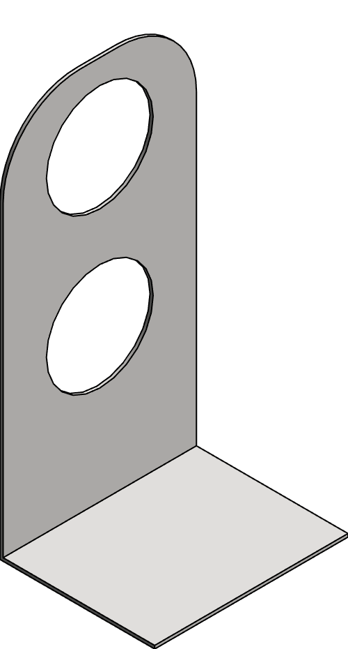Bracket Metal HOLDRITE 120 Series 121L
