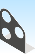 Bracket Metal HOLDRITE 120 Series 121O