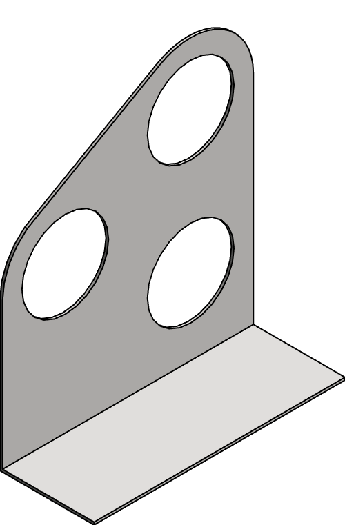 Bracket Metal HOLDRITE 120 Series 121O