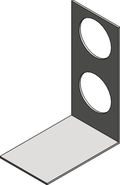 Bracket Metal HOLDRITE 709 Series 709 EXT L