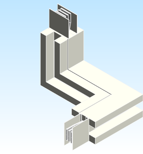 Busbar Elbow Combination CLU EI HPB Aluminum UL