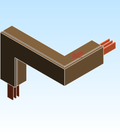 Busbar Elbow Combination CRD EI CRB Copper IEC