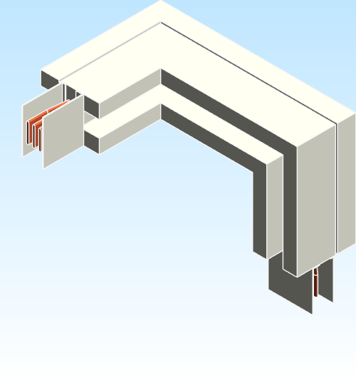 Busbar Elbow Combination CRD EI HPB Copper UL