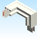 Busbar Elbow Combination CRD EI HPB Unpainted Copper IEC