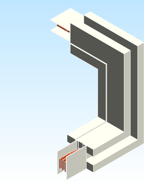 Busbar Elbow Combination CUL EI HPB Copper UL