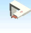 Busbar Elbow Combination CLD EI MPB3 Copper