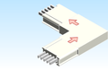Busbar Elbow Edgewise EL EI MPB3 Aluminum
