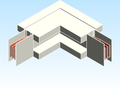 Busbar Elbow Edgewise ER EI HPB Copper IEC