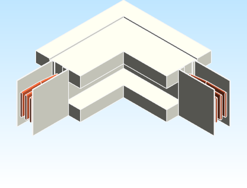 Busbar Elbow Edgewise ER EI HPB Copper IEC