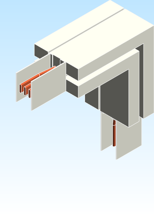 Busbar Elbow Flatwise FED EI HPB GULF Copper IEC