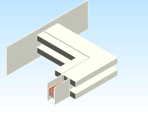 Busbar Flange Elbow Edgewise CLP EI HPB Copper UL
