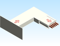 Busbar Flange Elbow Edgewise CPR EI MPB3 Copper