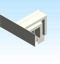 Busbar Flange Elbow Flatwise CPD EI HPB Copper UL