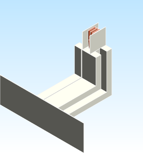 Busbar Flange Elbow Flatwise CPU EI HPB Copper UL