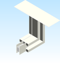 Busbar Flange Elbow Flatwise CUP EI HPB Aluminum UL