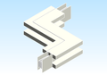 Busbar Offset Edgewise EOL EI HPB Aluminum UL