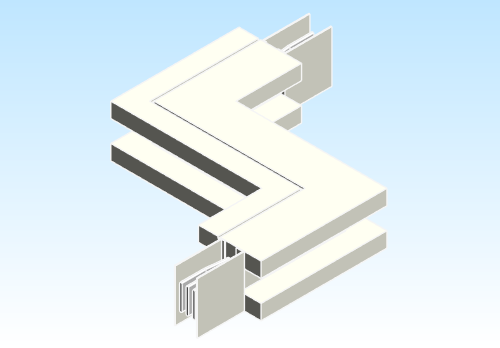 Busbar Offset Edgewise EOL EI HPB Aluminum UL