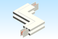 Busbar Offset Edgewise EOL EI HPB Copper UL