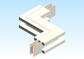 Busbar Offset Edgewise EOL EI HPB Unpainted Copper IEC