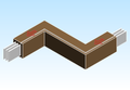 Busbar Offset Edgewise EOR EI CRB Aluminum IEC
