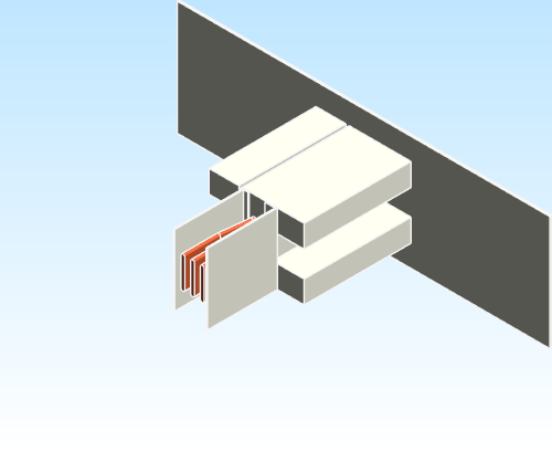 Busbar Panel Flange EI HPB Copper UL