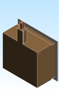 Busbar Panel Flange Flatwise T7 EI CRB Copper IEC