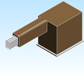 Busbar Panel Flange Parallel T10 EI CRB Aluminum IEC