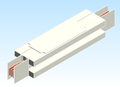 Busbar Straight Distribution EI HPB Copper UL
