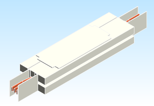 Busbar Straight Distribution EI HPB GULF Copper IEC