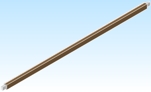 Busbar Straight Feeder EI CRB Aluminum IEC