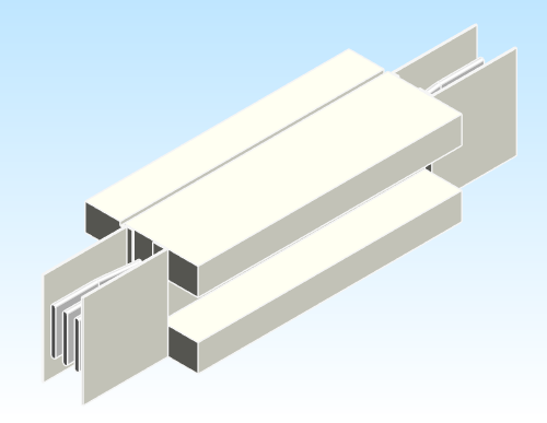 Busbar Straight Feeder EI HPB Aluminum UL