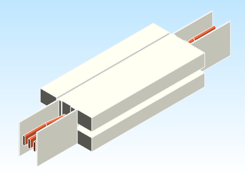 Busbar Straight Feeder EI HPB GULF Copper IEC