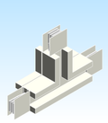 Busbar Tee Flatwise EI HPB GULF Aluminium IEC