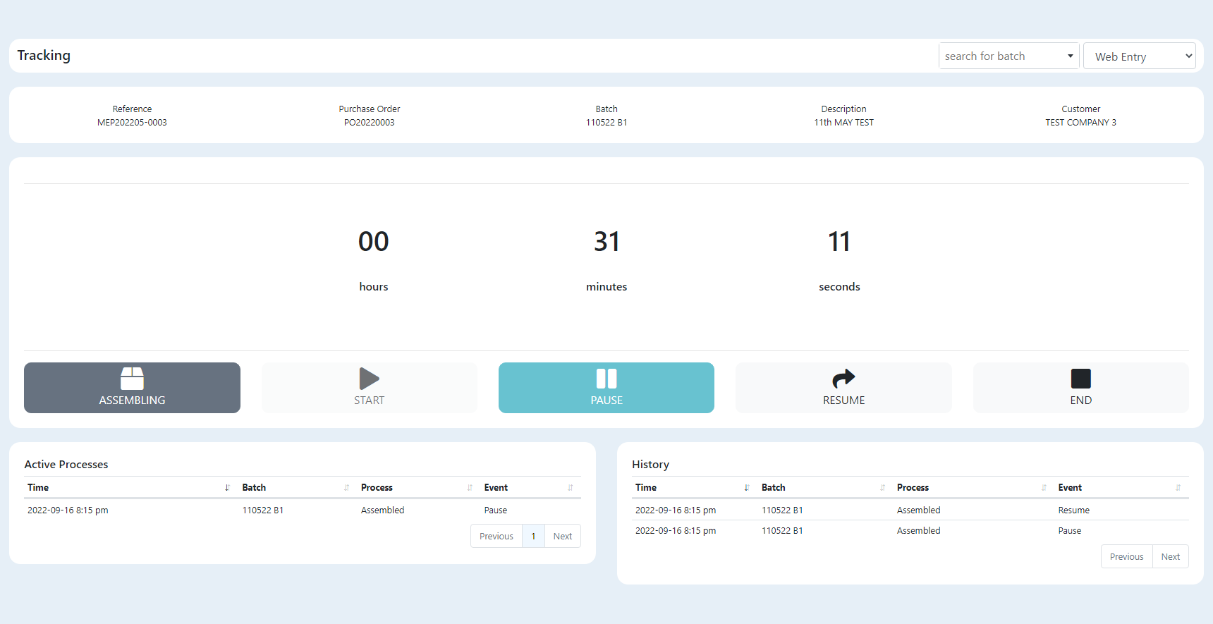 MEPTrack