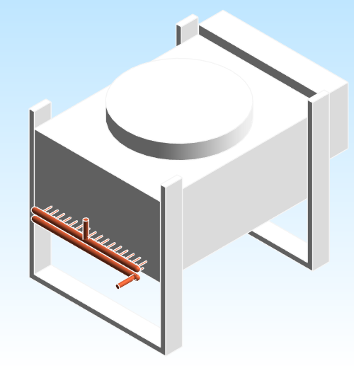 Condenser Remote Unit Air Cooled Outdoor DCA LNL Single Circuit